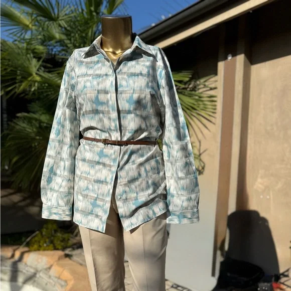 NWOT~Lafayette 148  shirt - Picture 2 of 7